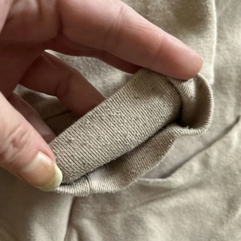 Stranger Things Old Navy Beige Pullover Hoodie Large Long Sleeve Unisex READ - Picture 4 of 9